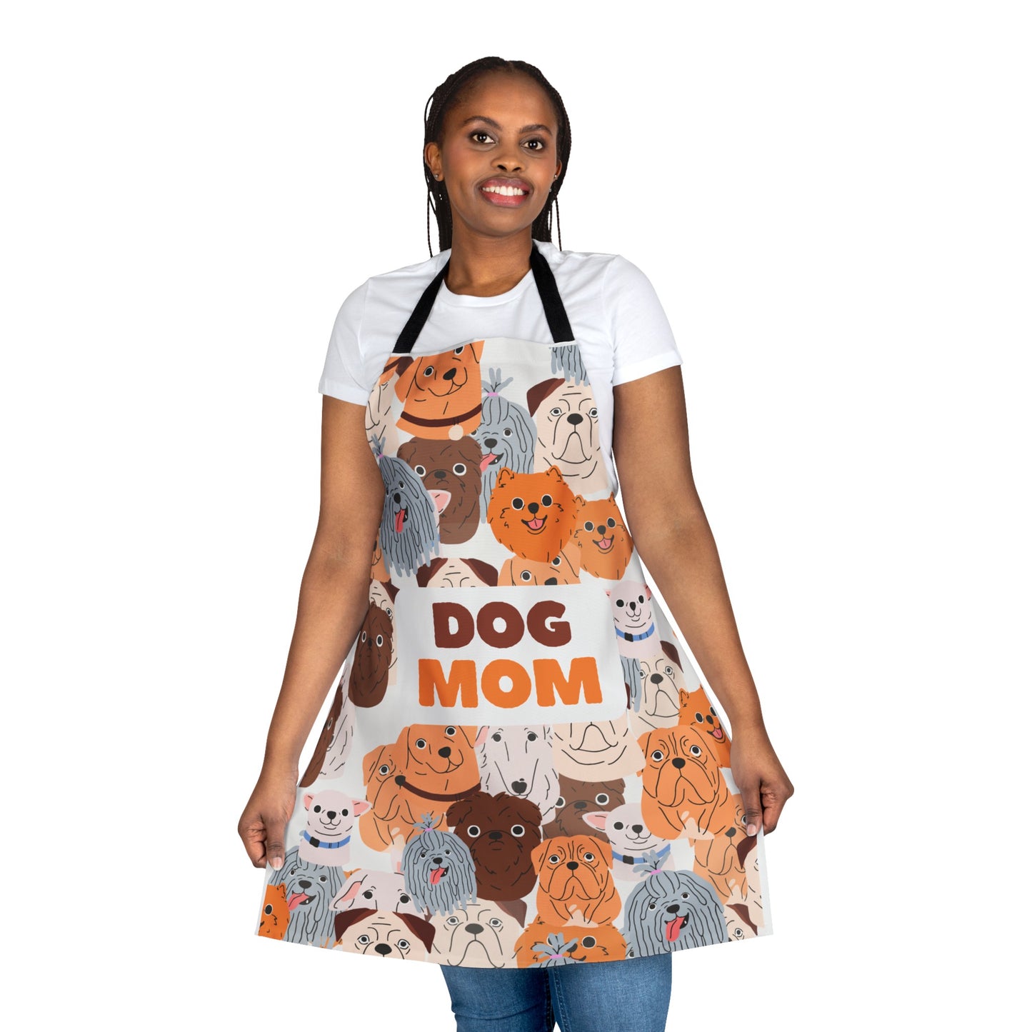 Apron, 5-Color Straps (AOP)