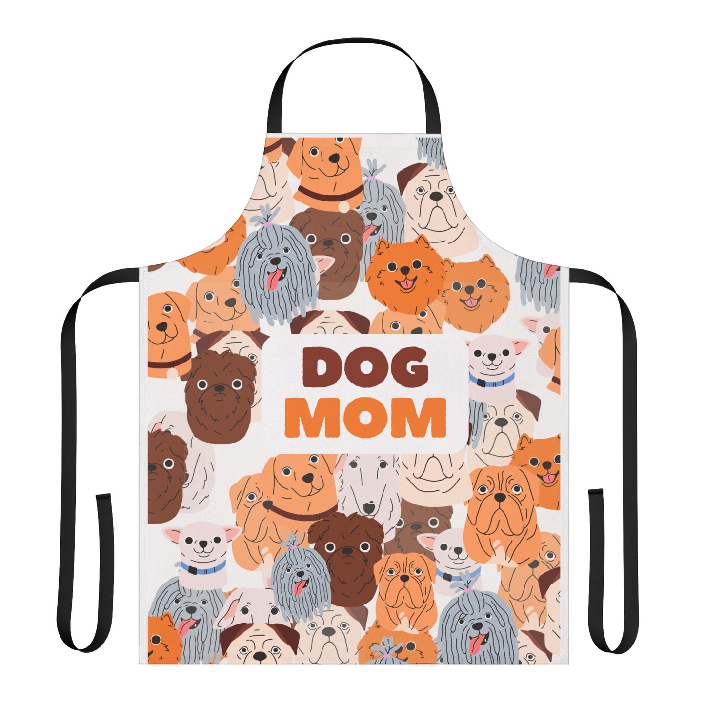 Apron, 5-Color Straps (AOP)